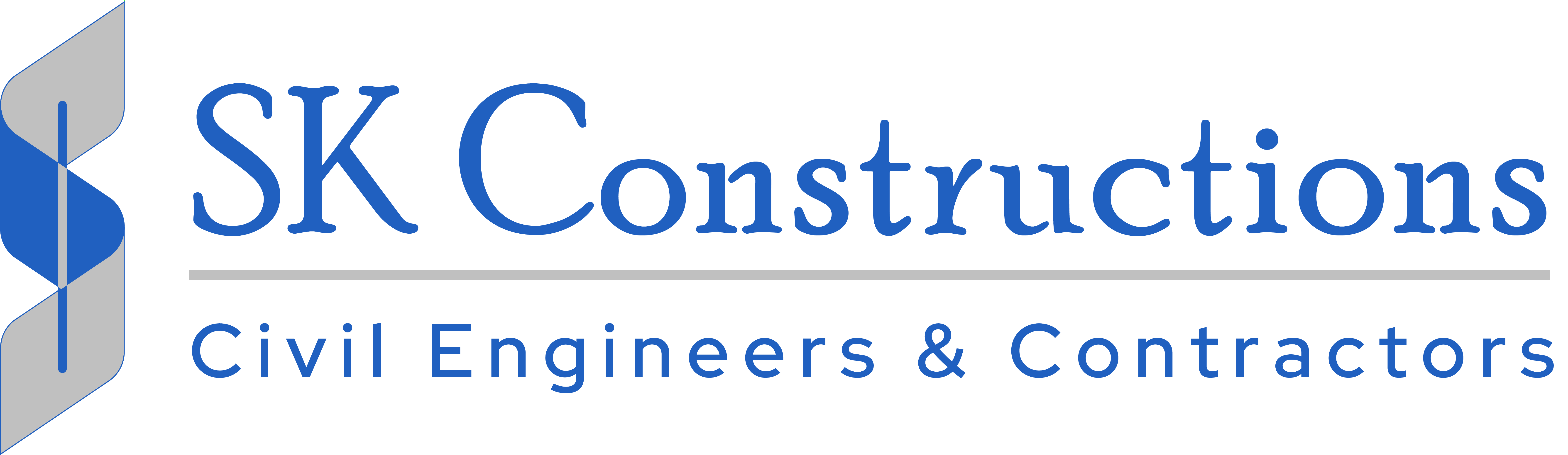 S K Constructions logo